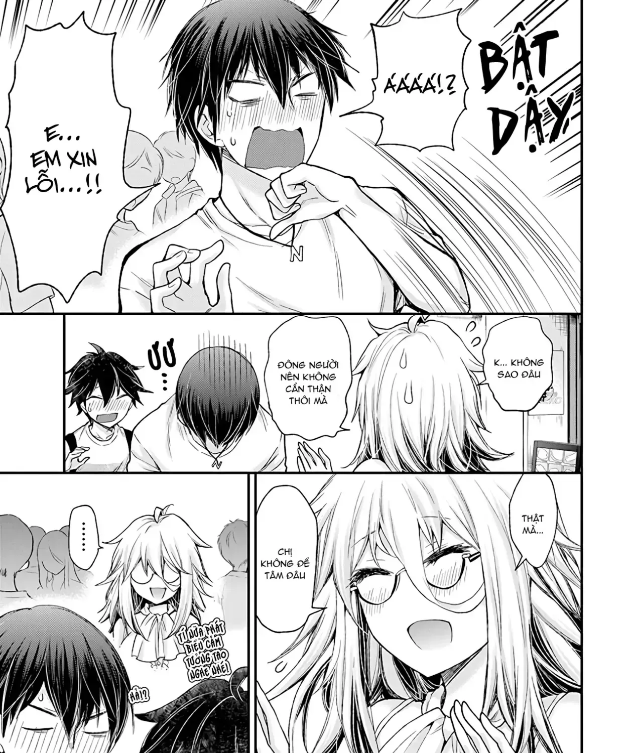 Shingeki No Eroko-San: Hen Na Oneesan Wa Danshi Kousei To Nakayoku Naritai Chap 3 - Next Chap 4