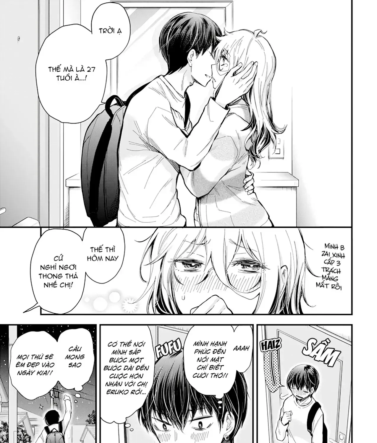 Shingeki No Eroko-San: Hen Na Oneesan Wa Danshi Kousei To Nakayoku Naritai Chap 30 - Next Chap 31