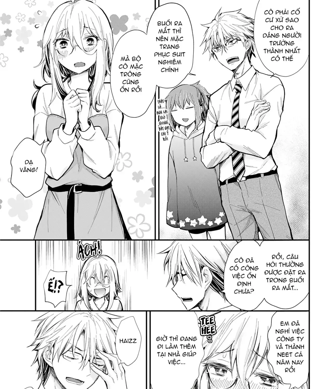 Shingeki No Eroko-San: Hen Na Oneesan Wa Danshi Kousei To Nakayoku Naritai Chap 30 - Next Chap 31