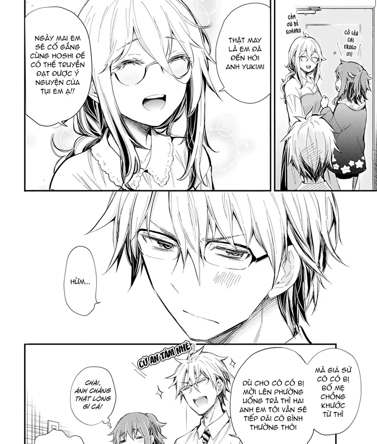 Shingeki No Eroko-San: Hen Na Oneesan Wa Danshi Kousei To Nakayoku Naritai Chap 30 - Next Chap 31