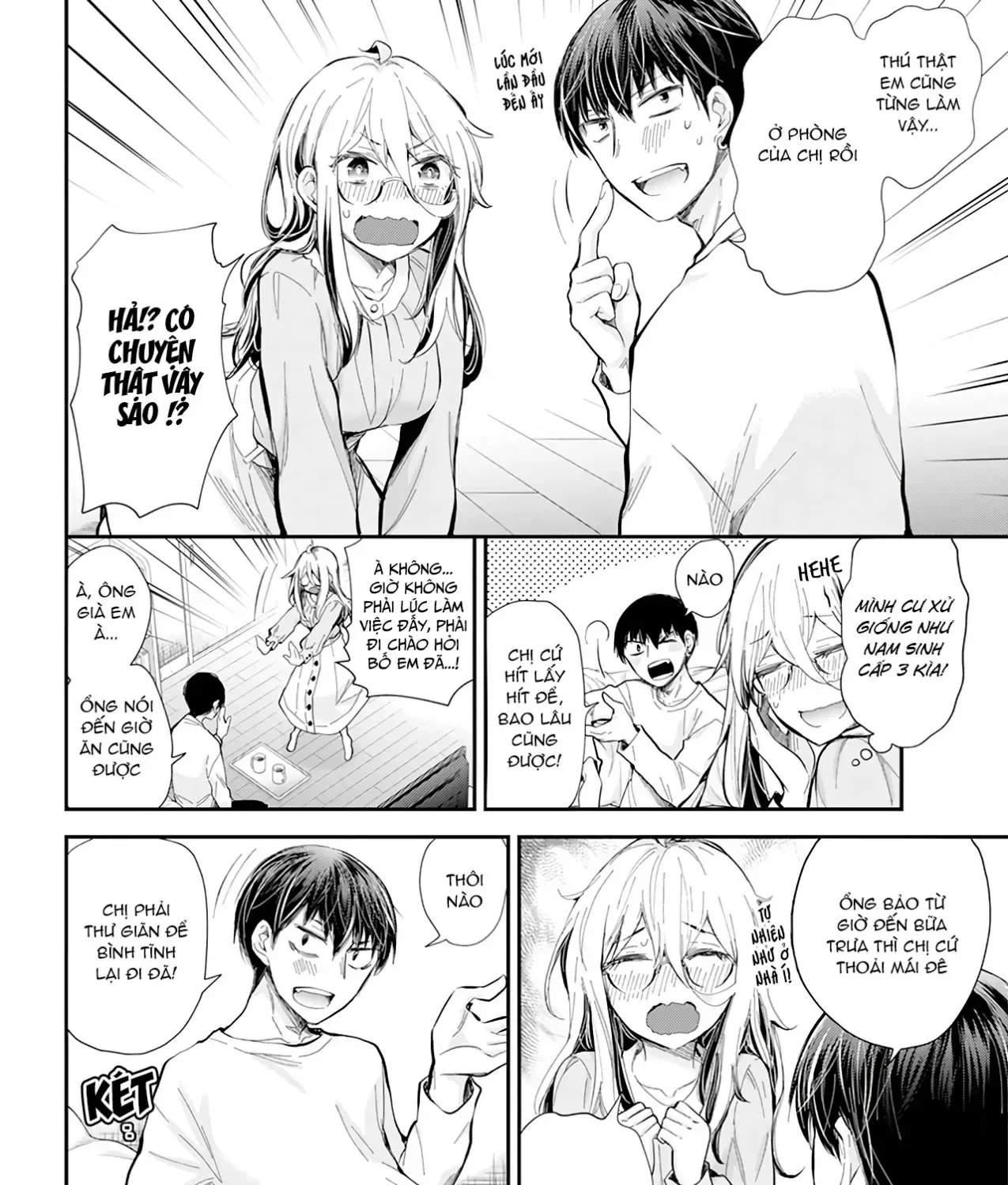 Shingeki No Eroko-San: Hen Na Oneesan Wa Danshi Kousei To Nakayoku Naritai Chap 31 - Next Chap 32