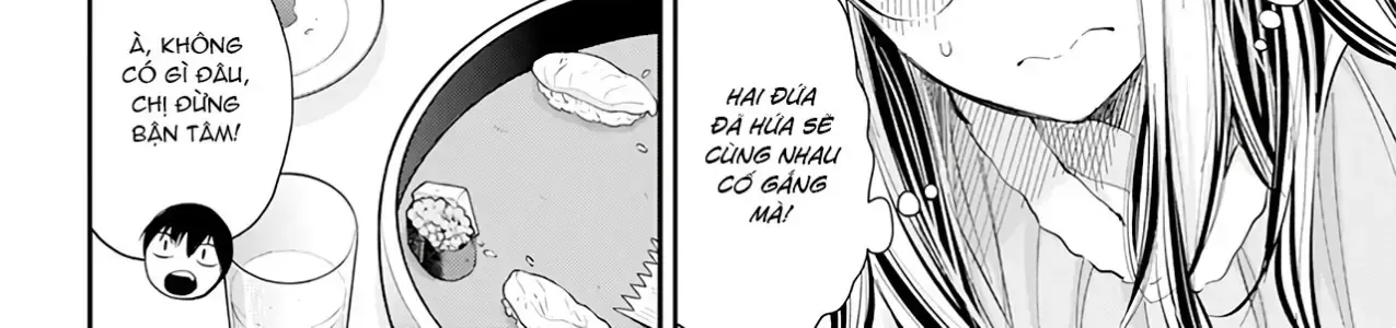 Shingeki No Eroko-San: Hen Na Oneesan Wa Danshi Kousei To Nakayoku Naritai Chap 31 - Next Chap 32