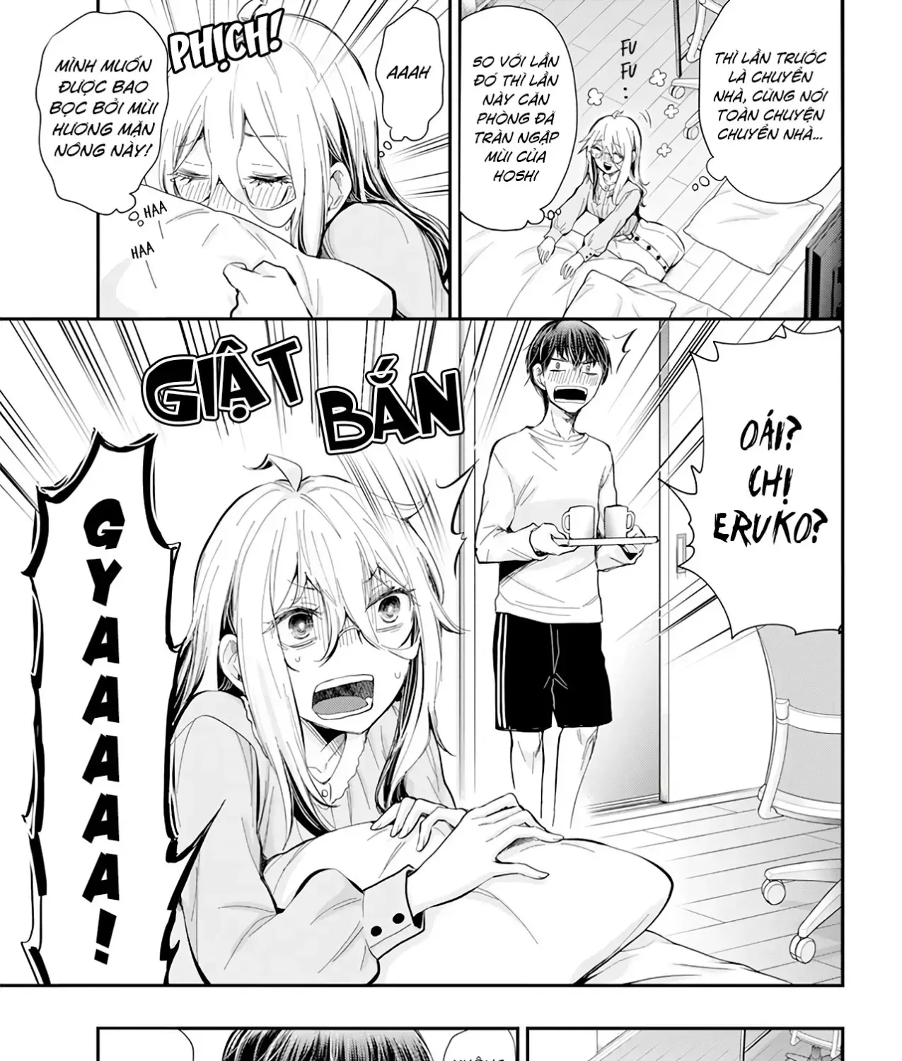 Shingeki No Eroko-San: Hen Na Oneesan Wa Danshi Kousei To Nakayoku Naritai Chap 31 - Next Chap 32