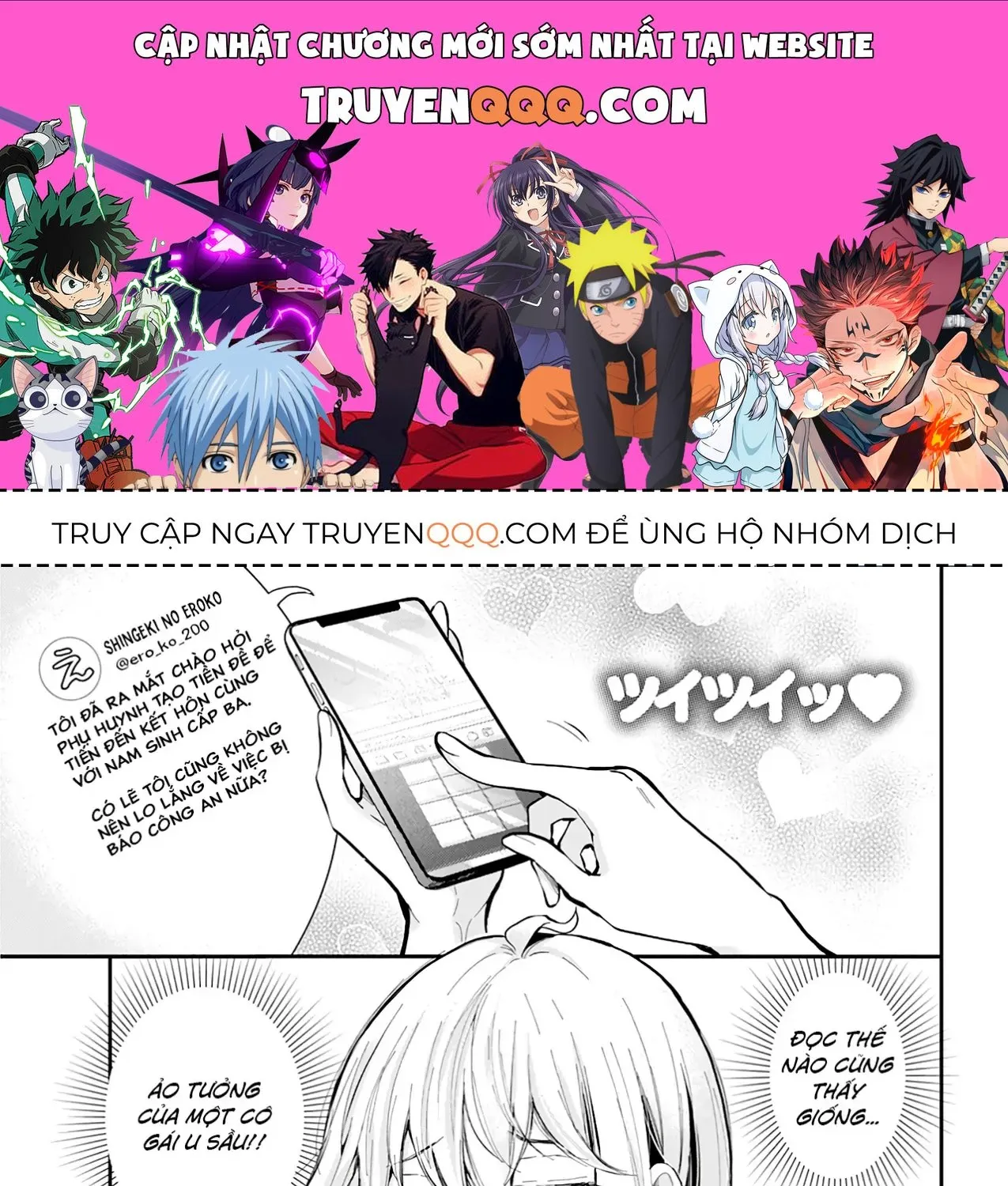 Shingeki No Eroko-San: Hen Na Oneesan Wa Danshi Kousei To Nakayoku Naritai Chap 32 - Next Chap 33