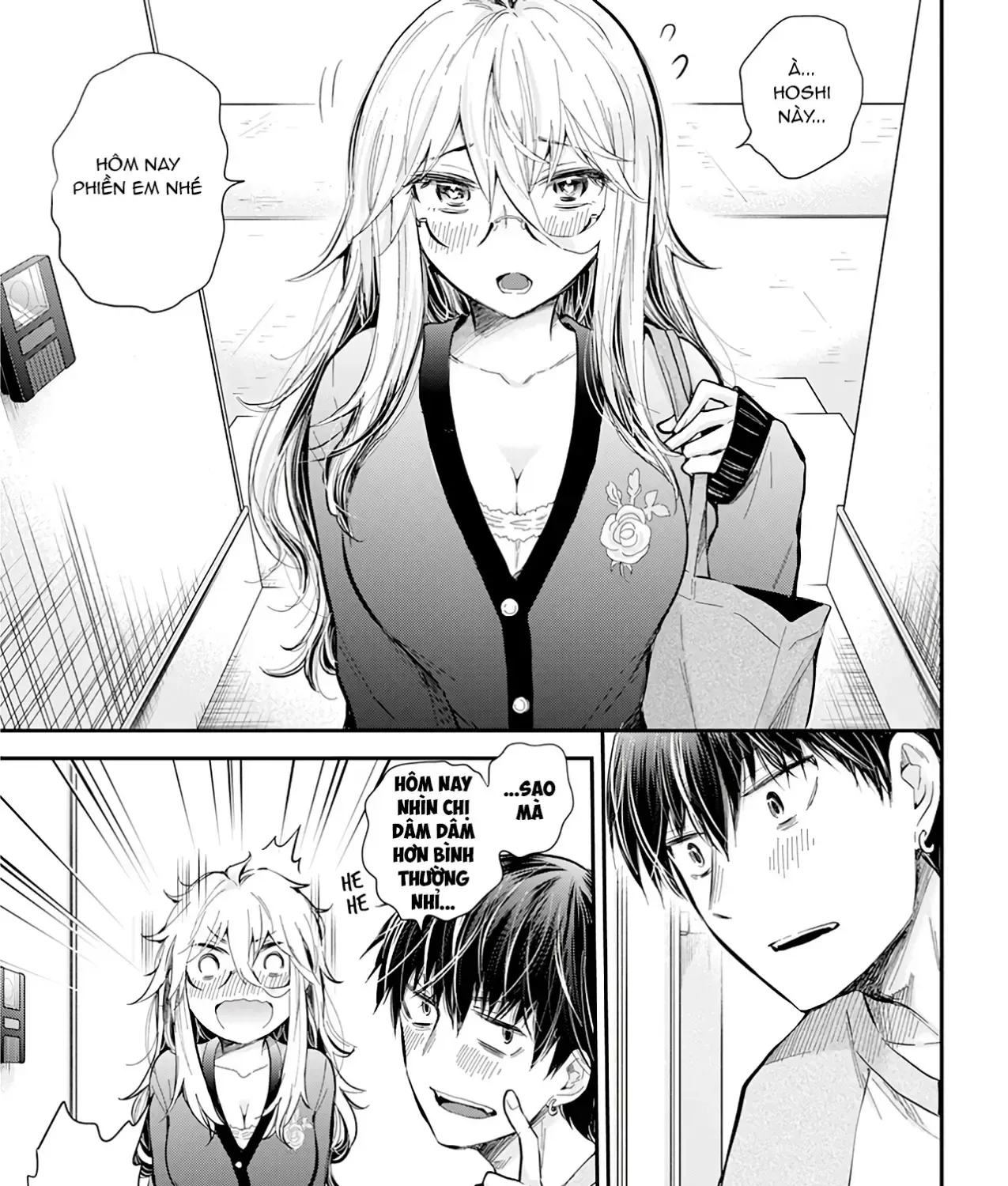 Shingeki No Eroko-San: Hen Na Oneesan Wa Danshi Kousei To Nakayoku Naritai Chap 32 - Next Chap 33