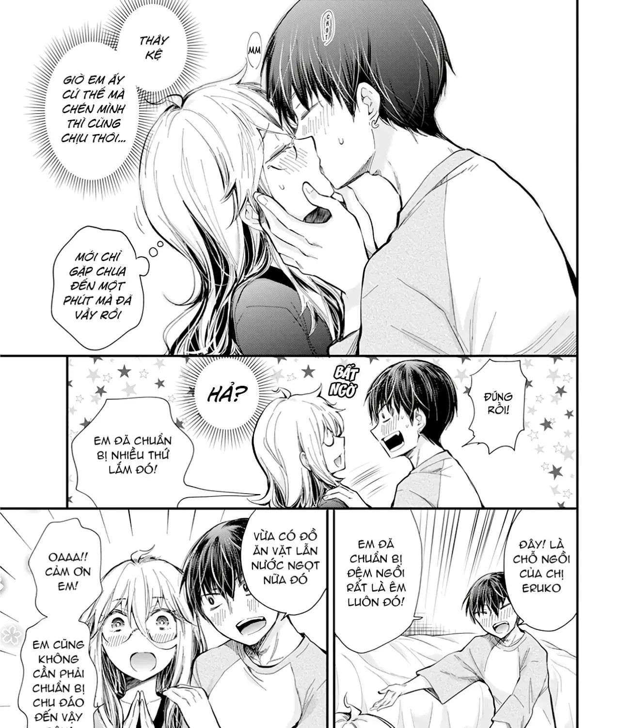 Shingeki No Eroko-San: Hen Na Oneesan Wa Danshi Kousei To Nakayoku Naritai Chap 32 - Next Chap 33