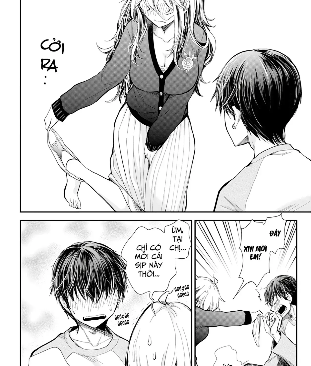 Shingeki No Eroko-San: Hen Na Oneesan Wa Danshi Kousei To Nakayoku Naritai Chap 32 - Next Chap 33