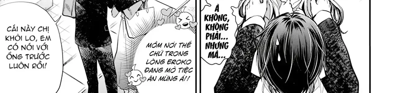 Shingeki No Eroko-San: Hen Na Oneesan Wa Danshi Kousei To Nakayoku Naritai Chap 32 - Next Chap 33