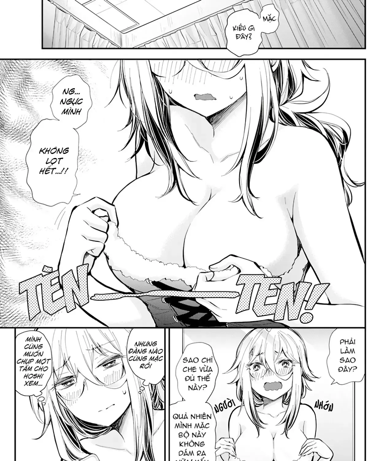 Shingeki No Eroko-San: Hen Na Oneesan Wa Danshi Kousei To Nakayoku Naritai Chap 34 - Next Chap 35