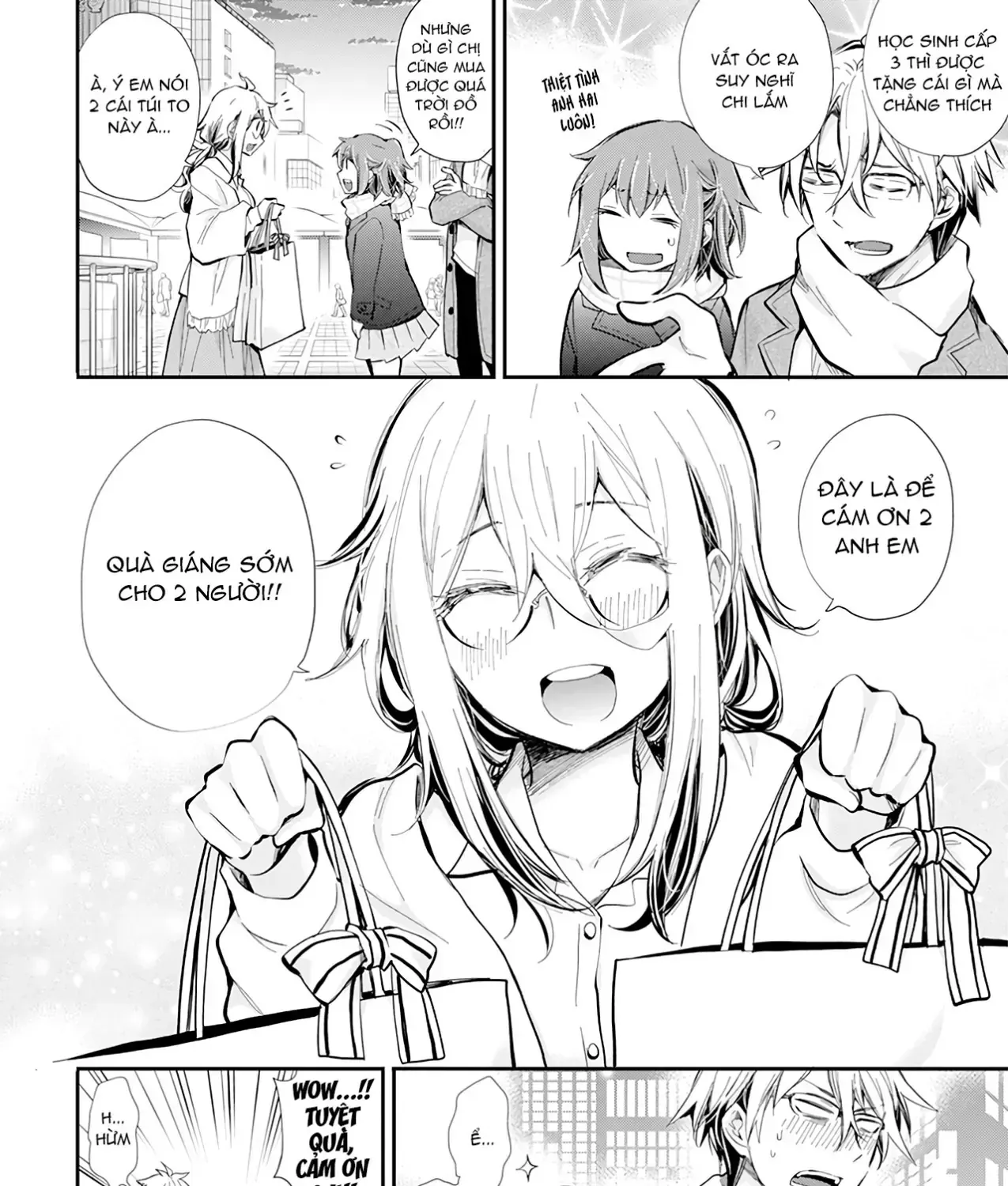 Shingeki No Eroko-San: Hen Na Oneesan Wa Danshi Kousei To Nakayoku Naritai Chap 34 - Next Chap 35