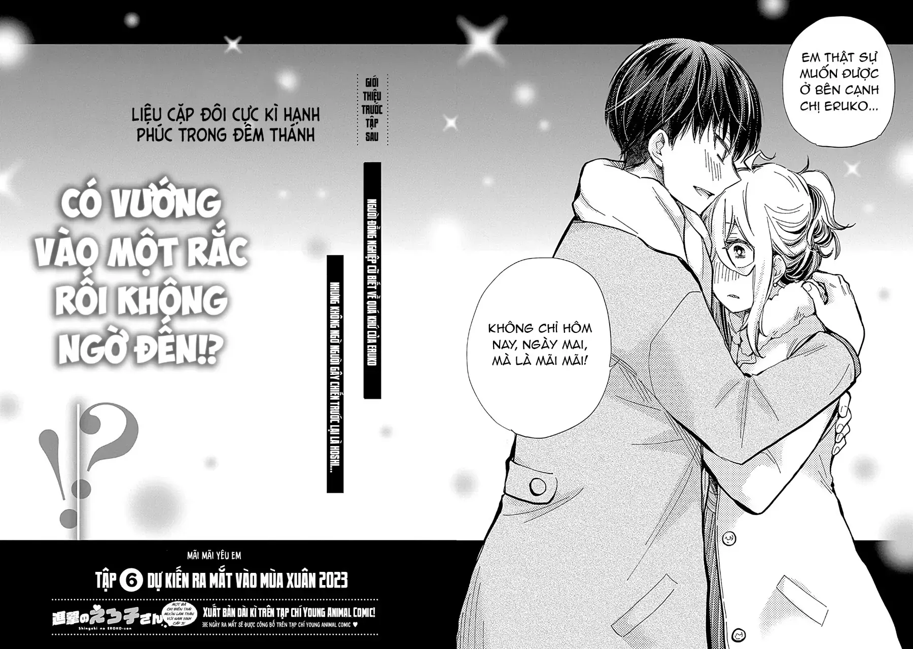 Shingeki No Eroko-San: Hen Na Oneesan Wa Danshi Kousei To Nakayoku Naritai Chap 35.5 - Next Chap 36.5