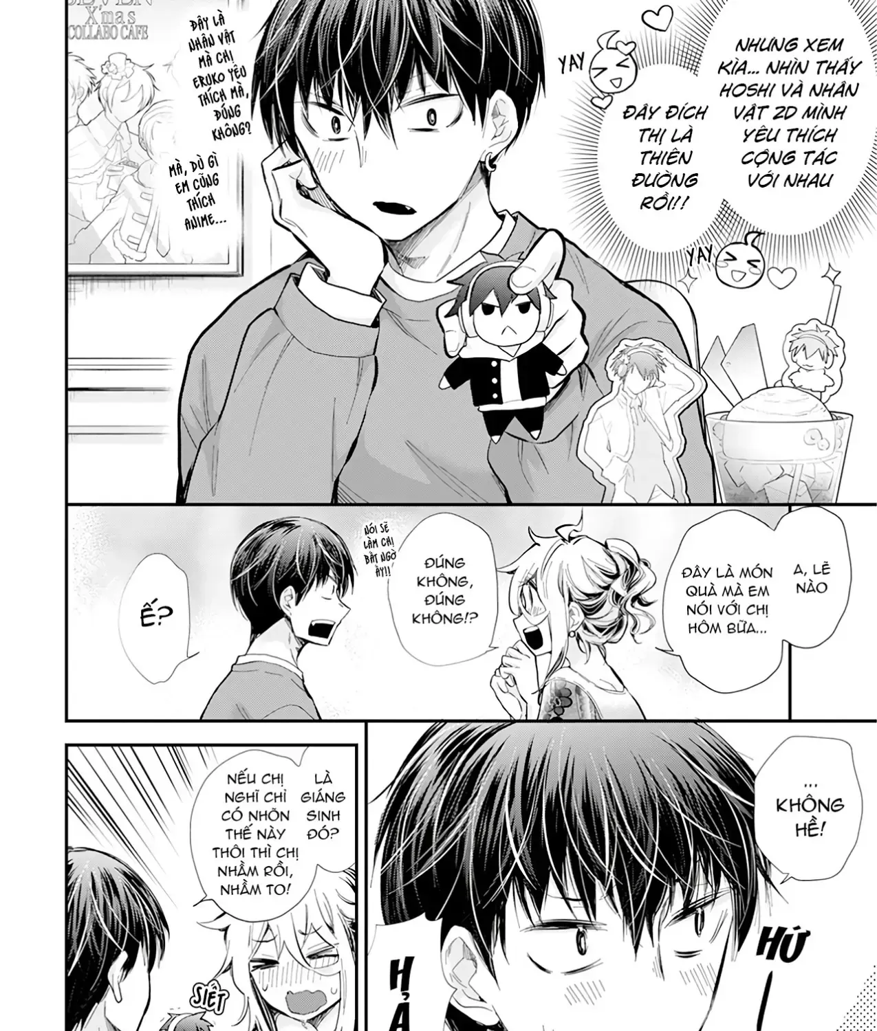 Shingeki No Eroko-San: Hen Na Oneesan Wa Danshi Kousei To Nakayoku Naritai Chap 35 - Next Chap 36