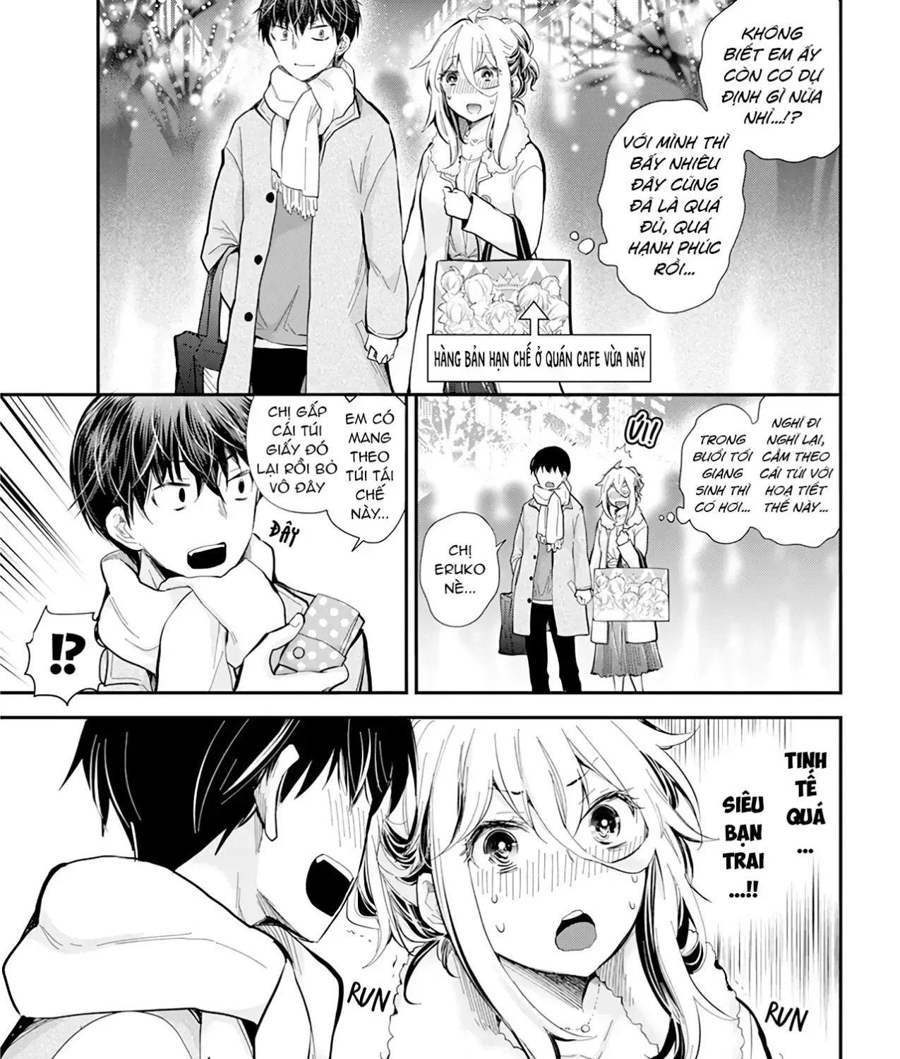 Shingeki No Eroko-San: Hen Na Oneesan Wa Danshi Kousei To Nakayoku Naritai Chap 35 - Next Chap 36