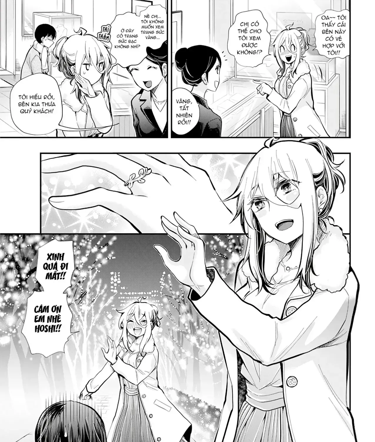 Shingeki No Eroko-San: Hen Na Oneesan Wa Danshi Kousei To Nakayoku Naritai Chap 35 - Next Chap 36