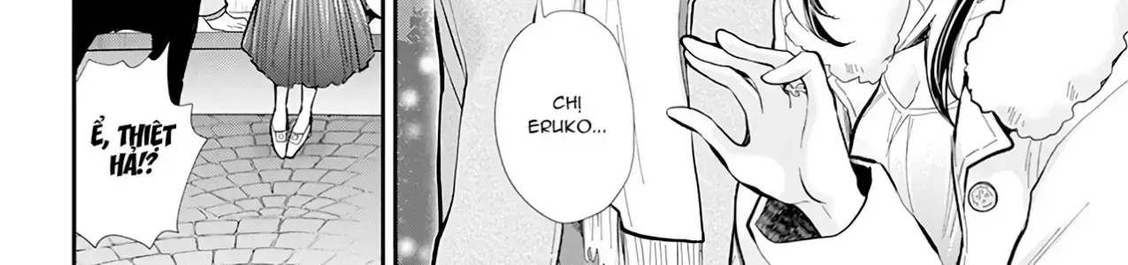 Shingeki No Eroko-San: Hen Na Oneesan Wa Danshi Kousei To Nakayoku Naritai Chap 35 - Next Chap 36