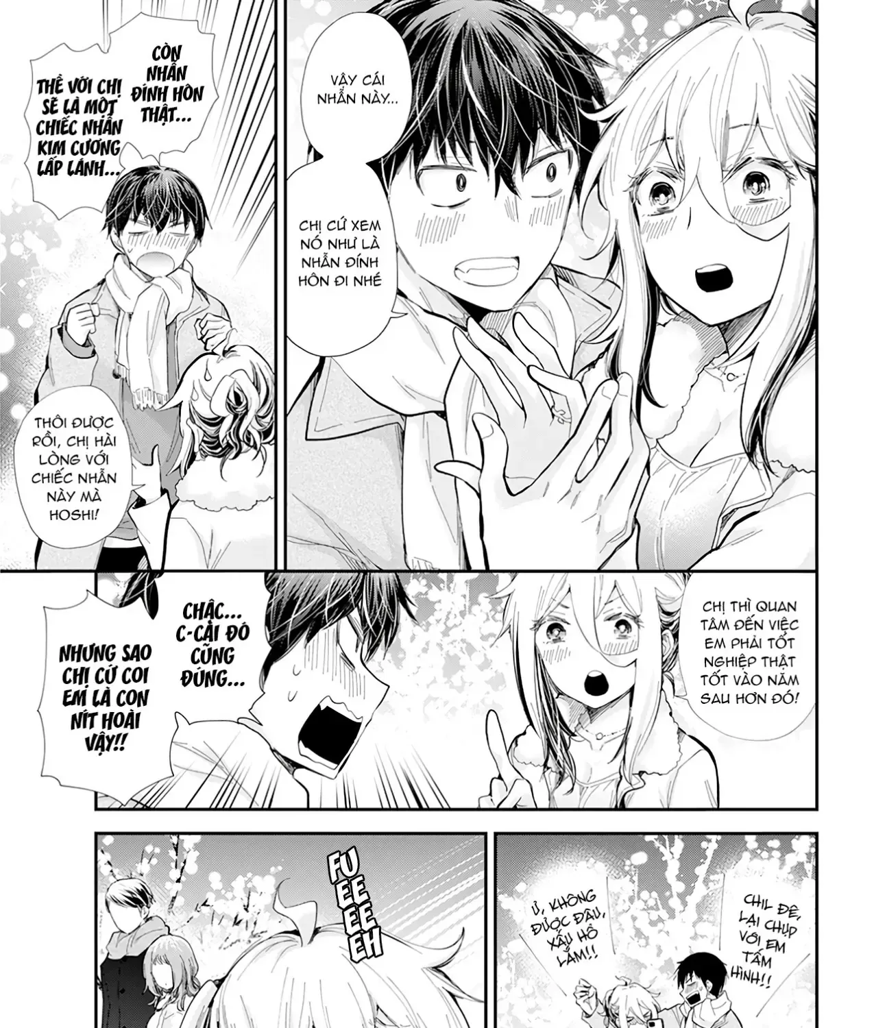 Shingeki No Eroko-San: Hen Na Oneesan Wa Danshi Kousei To Nakayoku Naritai Chap 35 - Next Chap 36