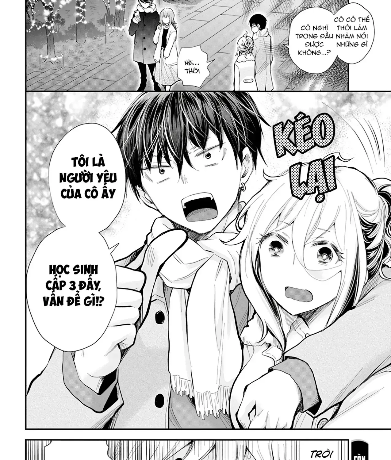 Shingeki No Eroko-San: Hen Na Oneesan Wa Danshi Kousei To Nakayoku Naritai Chap 35 - Next Chap 36