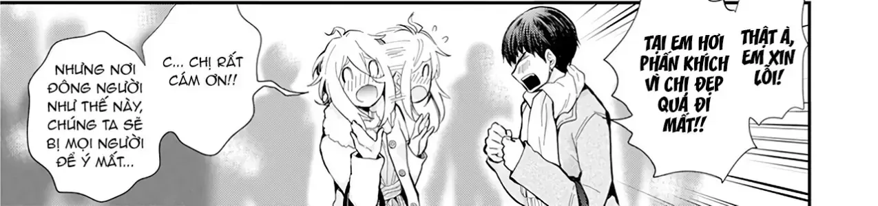 Shingeki No Eroko-San: Hen Na Oneesan Wa Danshi Kousei To Nakayoku Naritai Chap 35 - Next Chap 36