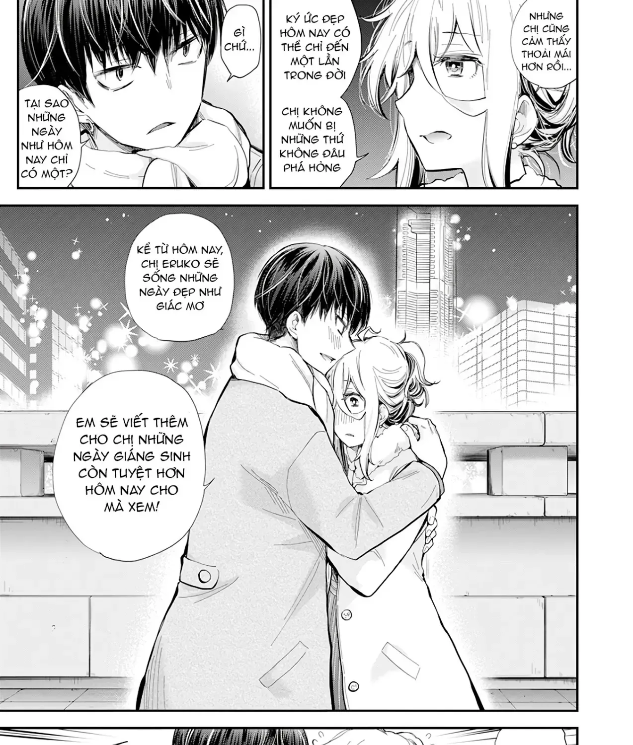 Shingeki No Eroko-San: Hen Na Oneesan Wa Danshi Kousei To Nakayoku Naritai Chap 36 - Next Chap 37