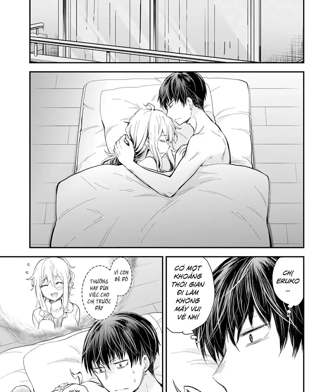 Shingeki No Eroko-San: Hen Na Oneesan Wa Danshi Kousei To Nakayoku Naritai Chap 36 - Next Chap 37