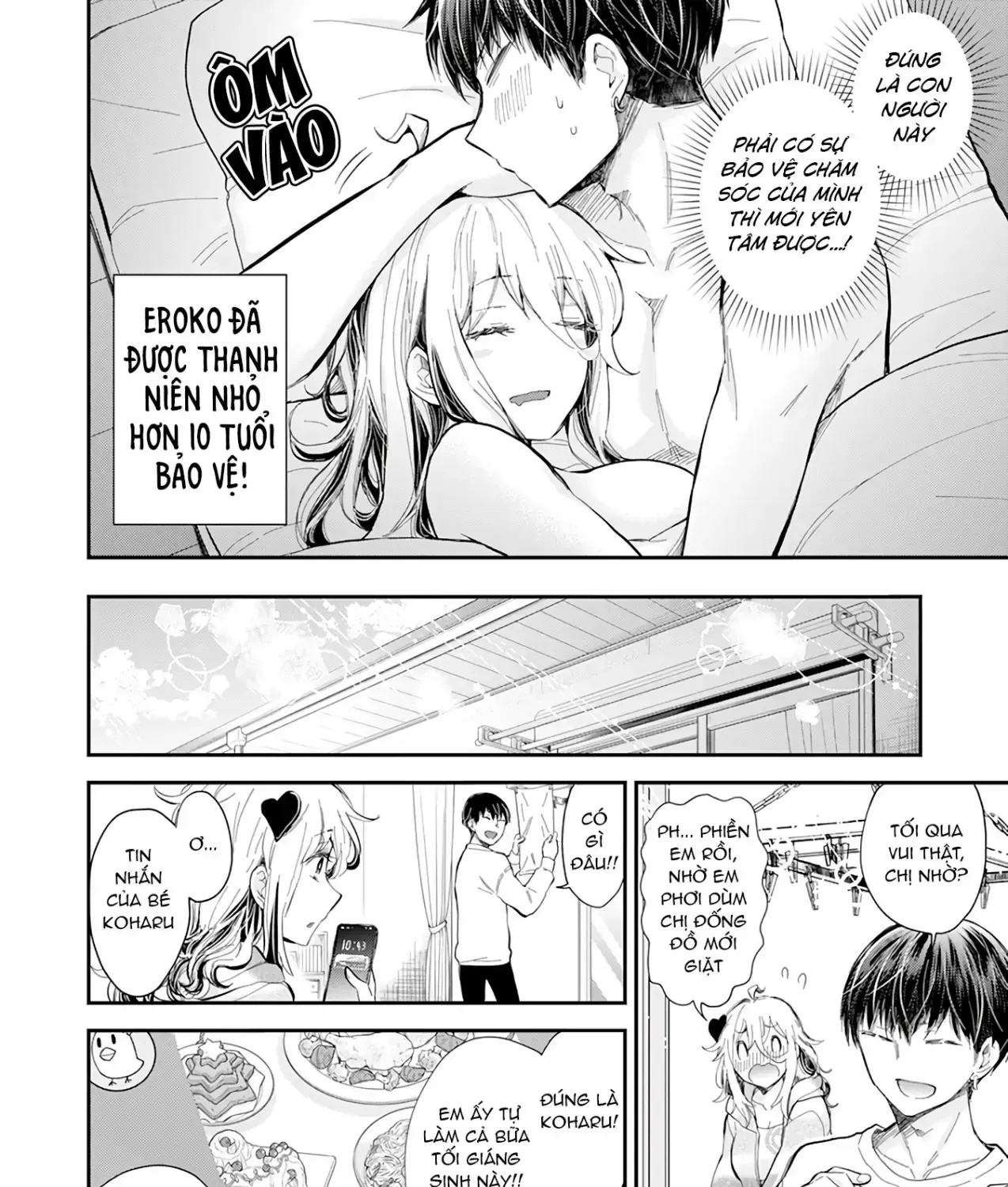 Shingeki No Eroko-San: Hen Na Oneesan Wa Danshi Kousei To Nakayoku Naritai Chap 36 - Next Chap 37