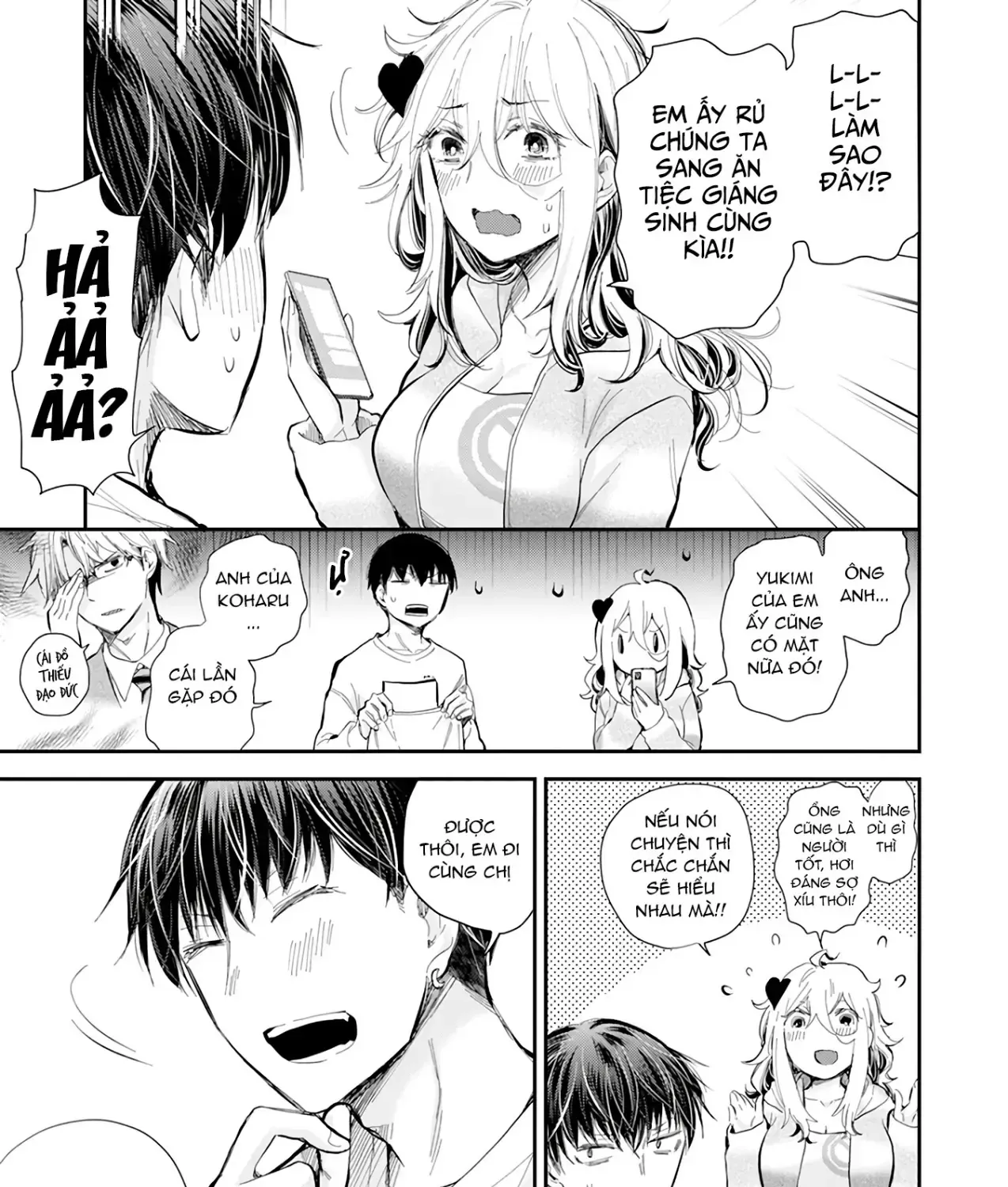 Shingeki No Eroko-San: Hen Na Oneesan Wa Danshi Kousei To Nakayoku Naritai Chap 36 - Next Chap 37