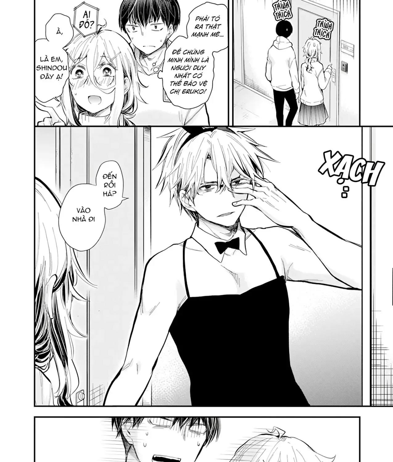 Shingeki No Eroko-San: Hen Na Oneesan Wa Danshi Kousei To Nakayoku Naritai Chap 36 - Next Chap 37