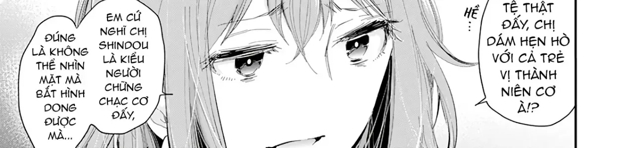 Shingeki No Eroko-San: Hen Na Oneesan Wa Danshi Kousei To Nakayoku Naritai Chap 36 - Next Chap 37