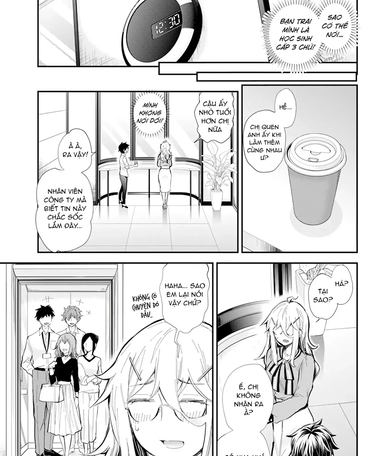 Shingeki No Eroko-San: Hen Na Oneesan Wa Danshi Kousei To Nakayoku Naritai Chap 37 - Next Chap 38