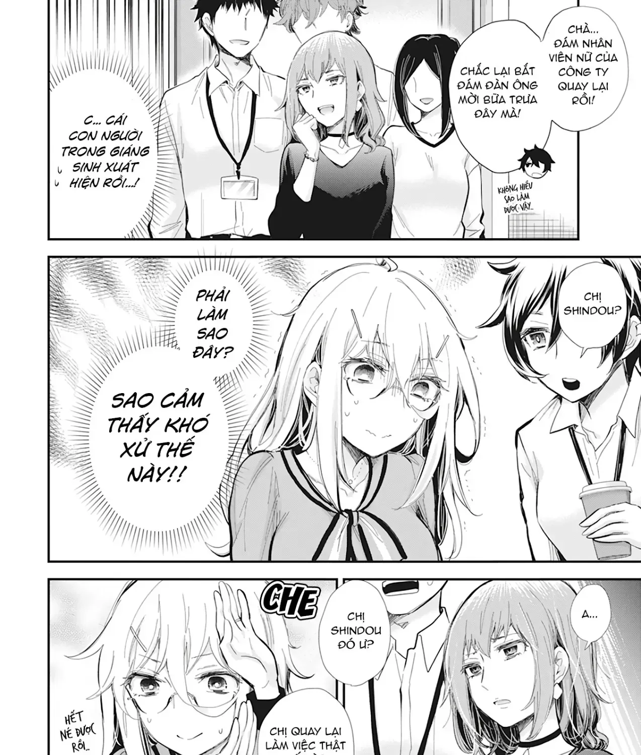 Shingeki No Eroko-San: Hen Na Oneesan Wa Danshi Kousei To Nakayoku Naritai Chap 37 - Next Chap 38