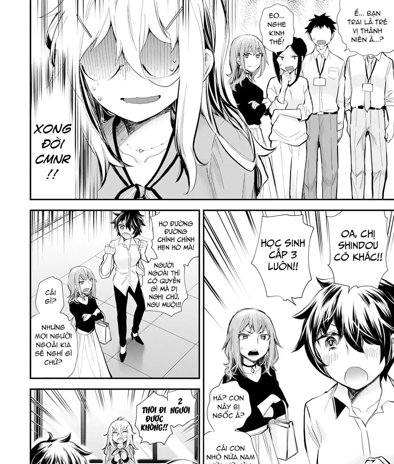 Shingeki No Eroko-San: Hen Na Oneesan Wa Danshi Kousei To Nakayoku Naritai Chap 37 - Next Chap 38