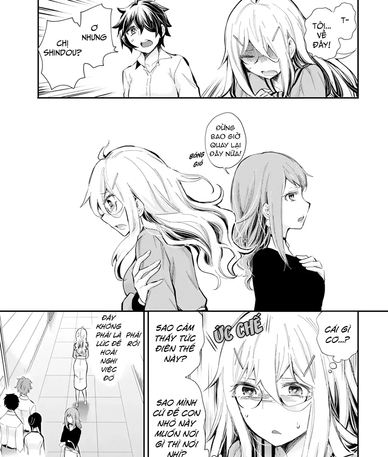 Shingeki No Eroko-San: Hen Na Oneesan Wa Danshi Kousei To Nakayoku Naritai Chap 37 - Next Chap 38