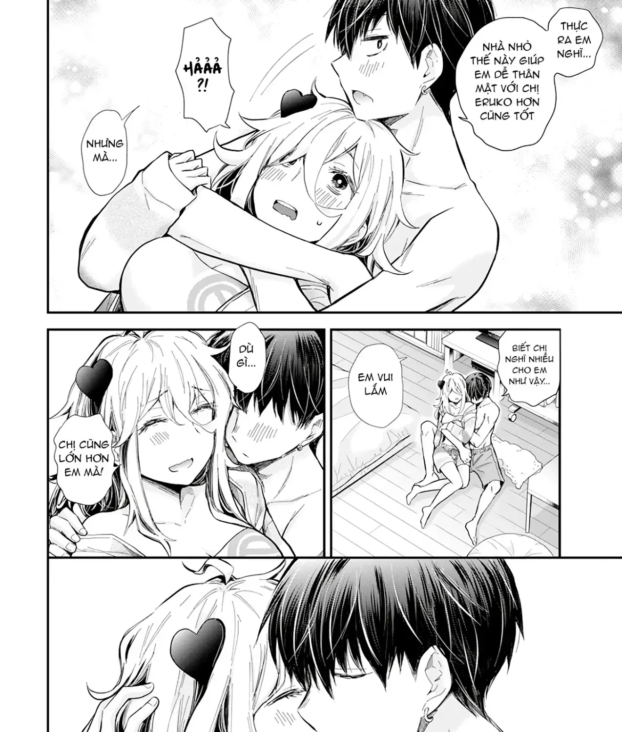 Shingeki No Eroko-San: Hen Na Oneesan Wa Danshi Kousei To Nakayoku Naritai Chap 37 - Next Chap 38