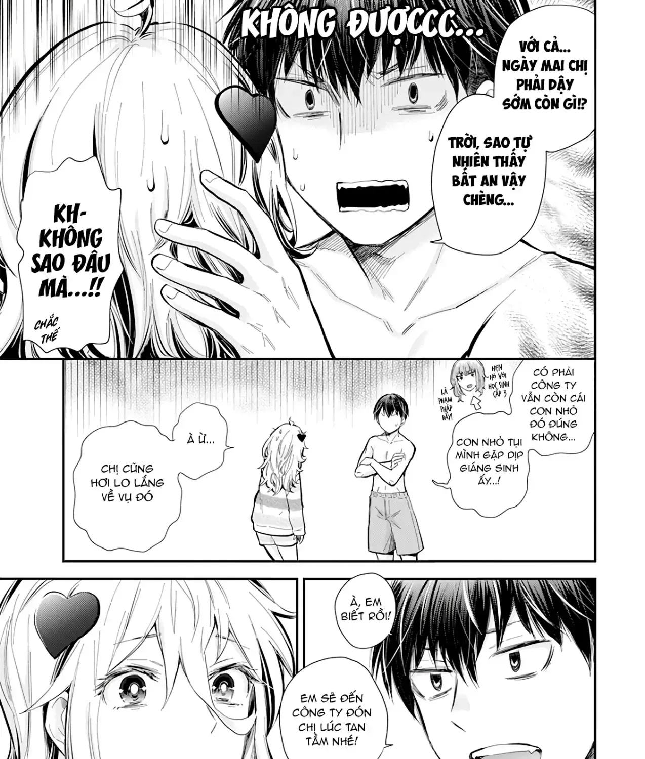 Shingeki No Eroko-San: Hen Na Oneesan Wa Danshi Kousei To Nakayoku Naritai Chap 37 - Next Chap 38