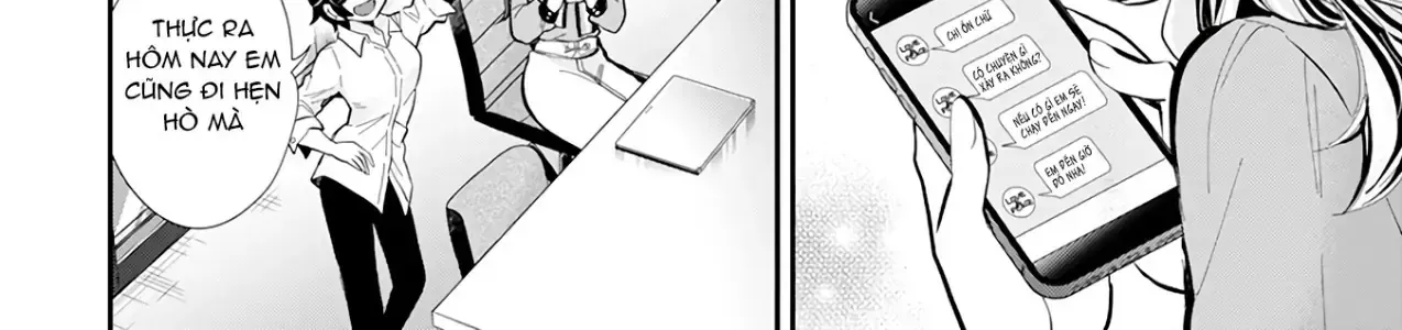 Shingeki No Eroko-San: Hen Na Oneesan Wa Danshi Kousei To Nakayoku Naritai Chap 38 - Next Chap 39