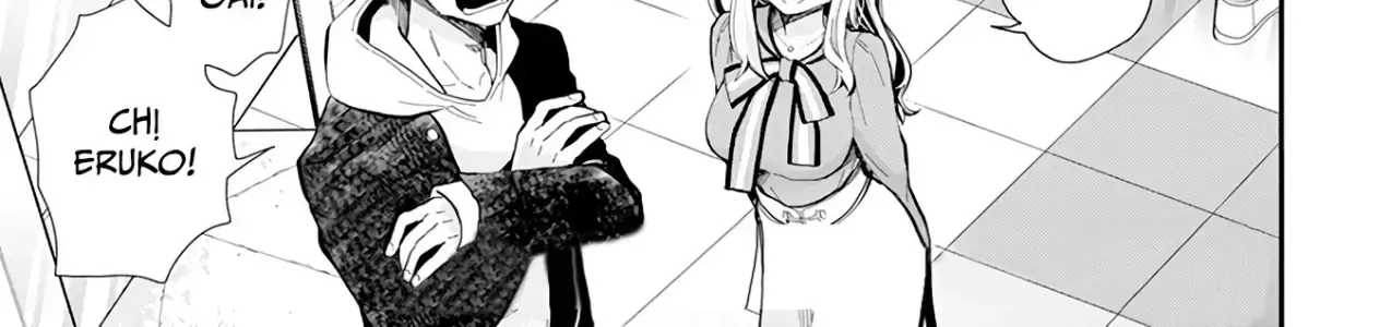 Shingeki No Eroko-San: Hen Na Oneesan Wa Danshi Kousei To Nakayoku Naritai Chap 38 - Next Chap 39