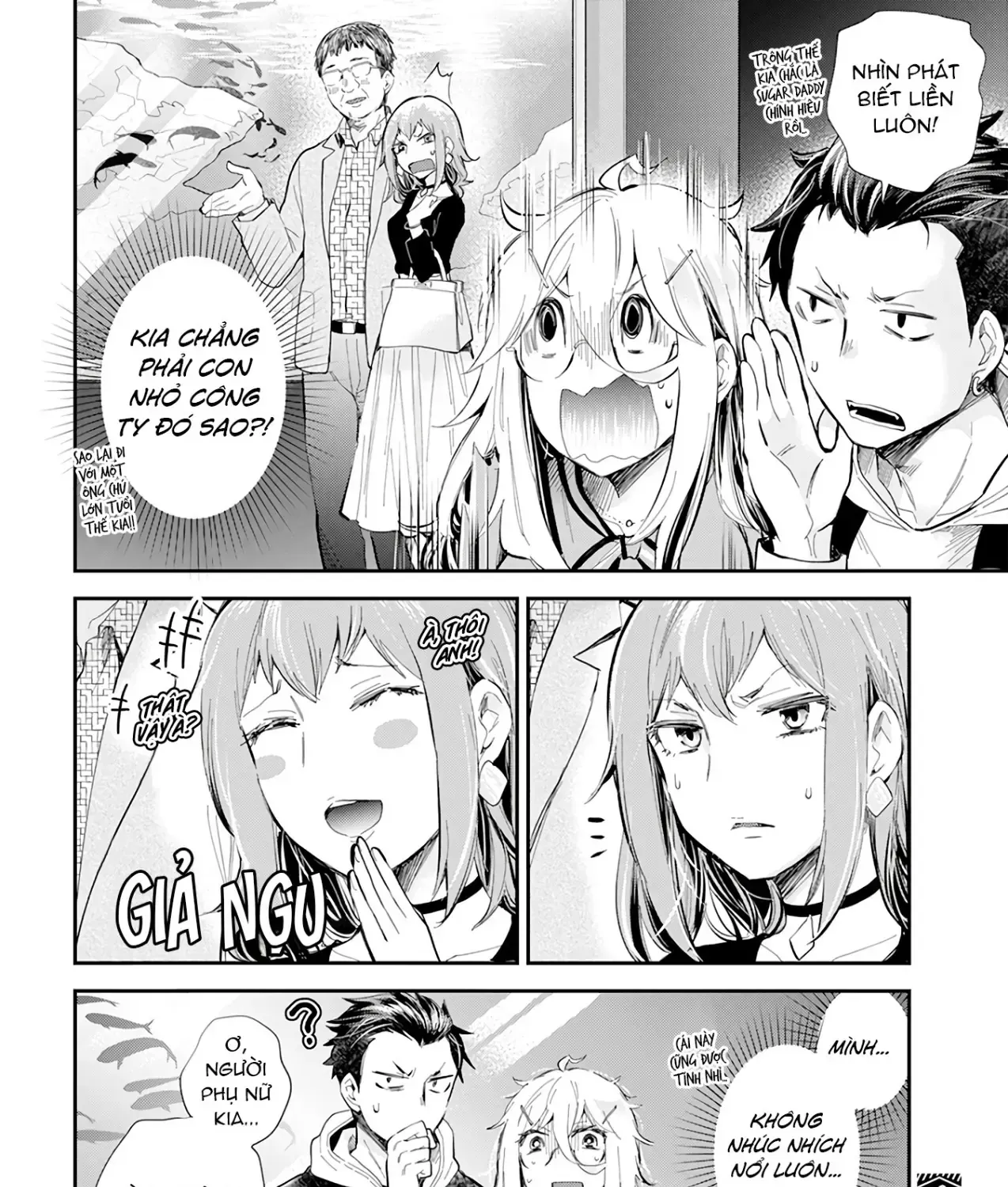 Shingeki No Eroko-San: Hen Na Oneesan Wa Danshi Kousei To Nakayoku Naritai Chap 38 - Next Chap 39