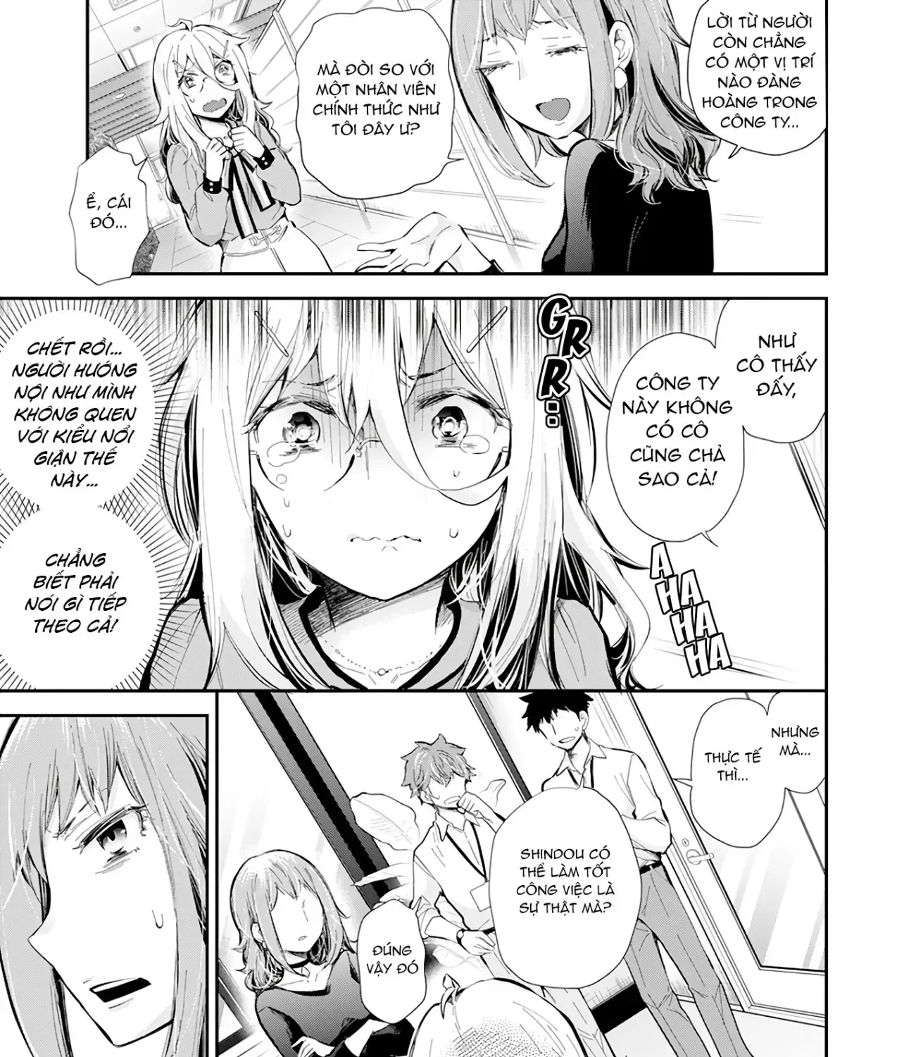 Shingeki No Eroko-San: Hen Na Oneesan Wa Danshi Kousei To Nakayoku Naritai Chap 38 - Next Chap 39