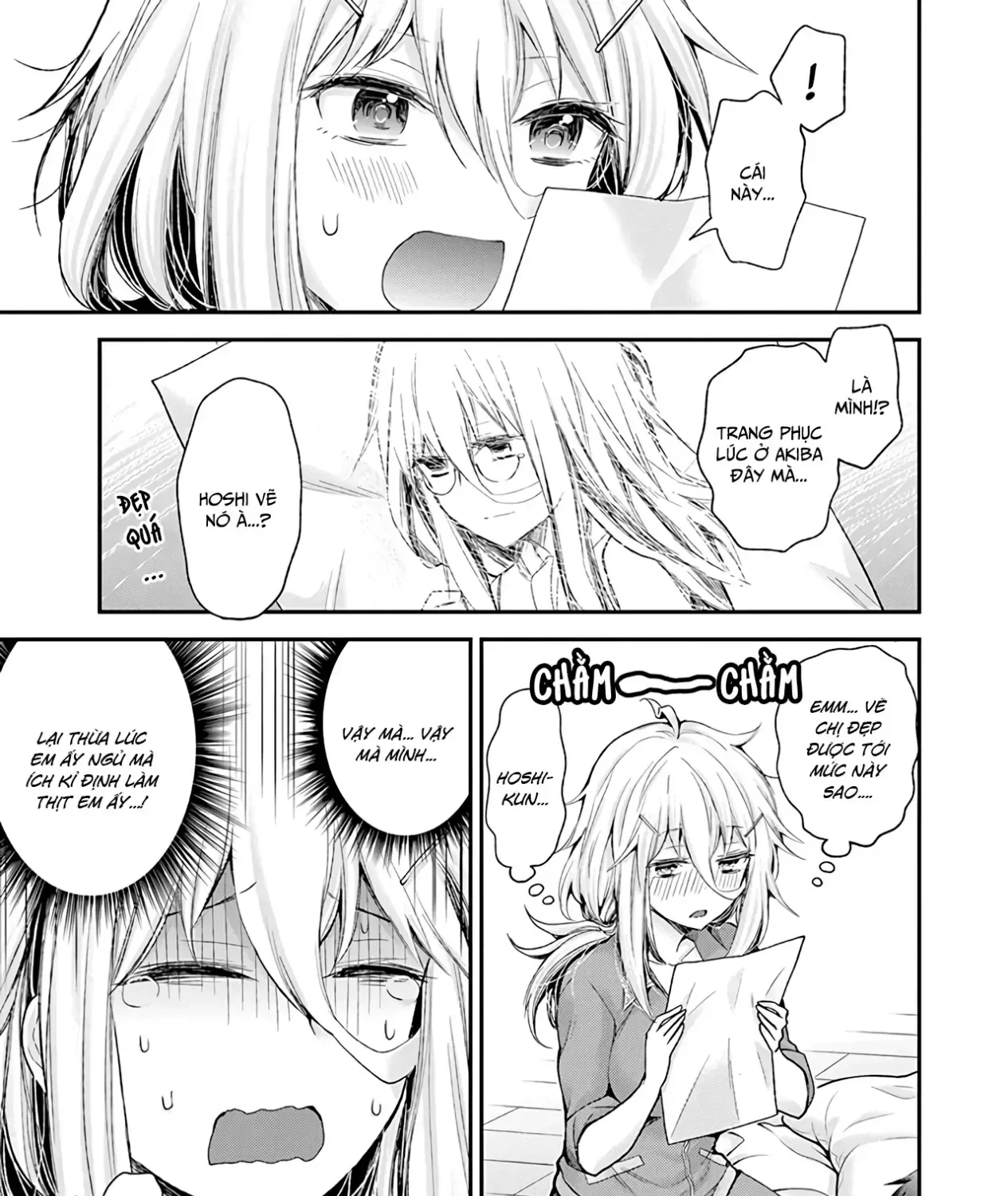 Shingeki No Eroko-San: Hen Na Oneesan Wa Danshi Kousei To Nakayoku Naritai Chap 4 - Next Chap 5