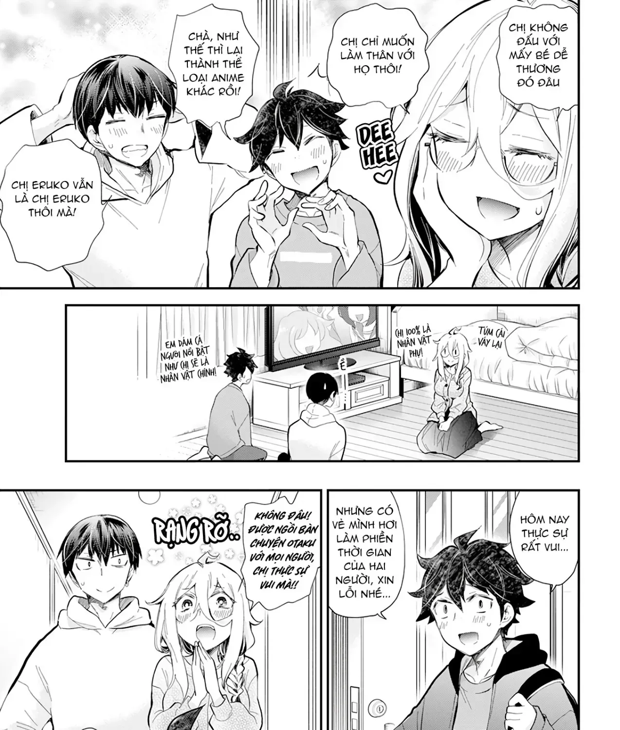 Shingeki No Eroko-San: Hen Na Oneesan Wa Danshi Kousei To Nakayoku Naritai Chap 40 - Next Chap 41