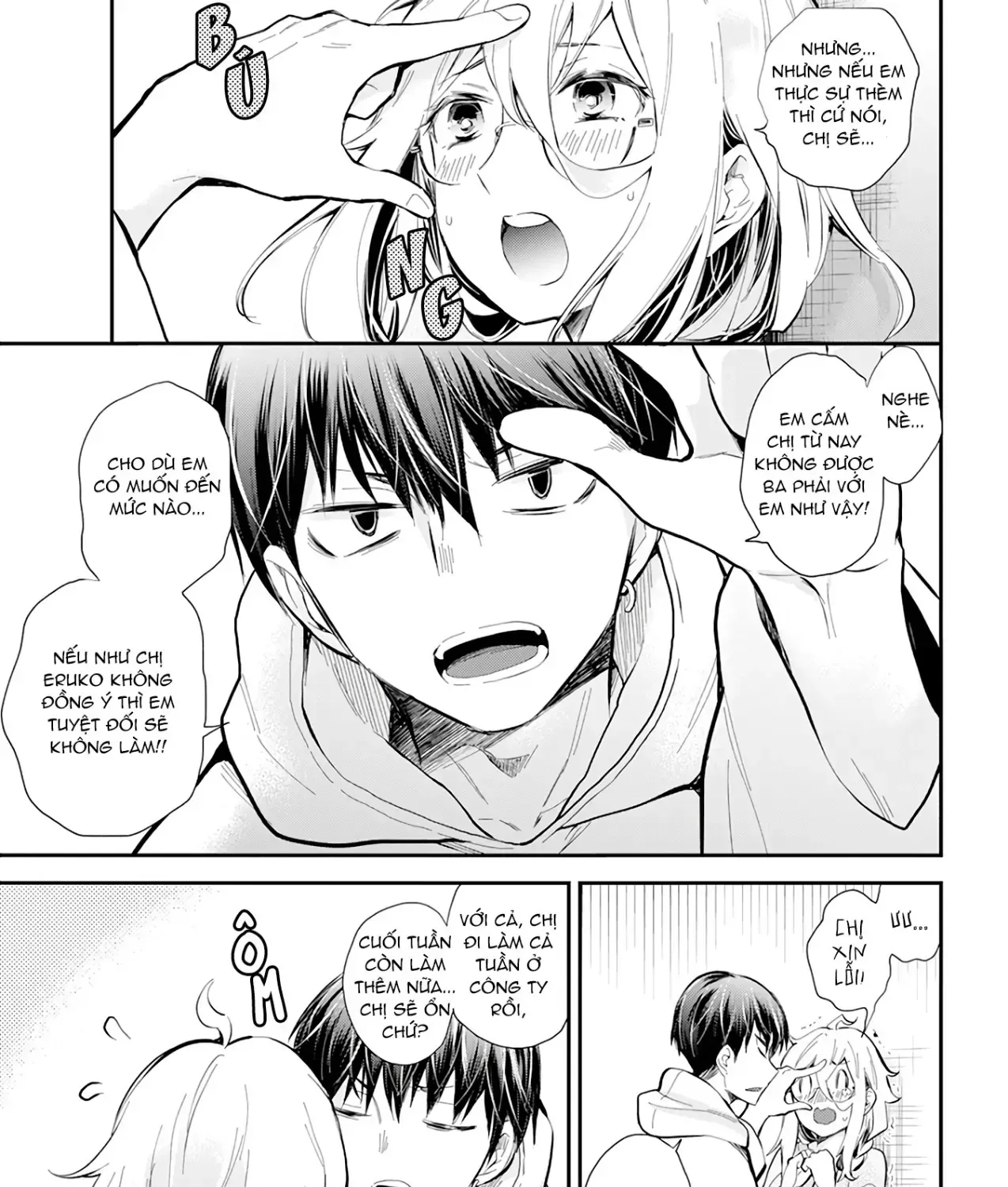 Shingeki No Eroko-San: Hen Na Oneesan Wa Danshi Kousei To Nakayoku Naritai Chap 40 - Next Chap 41