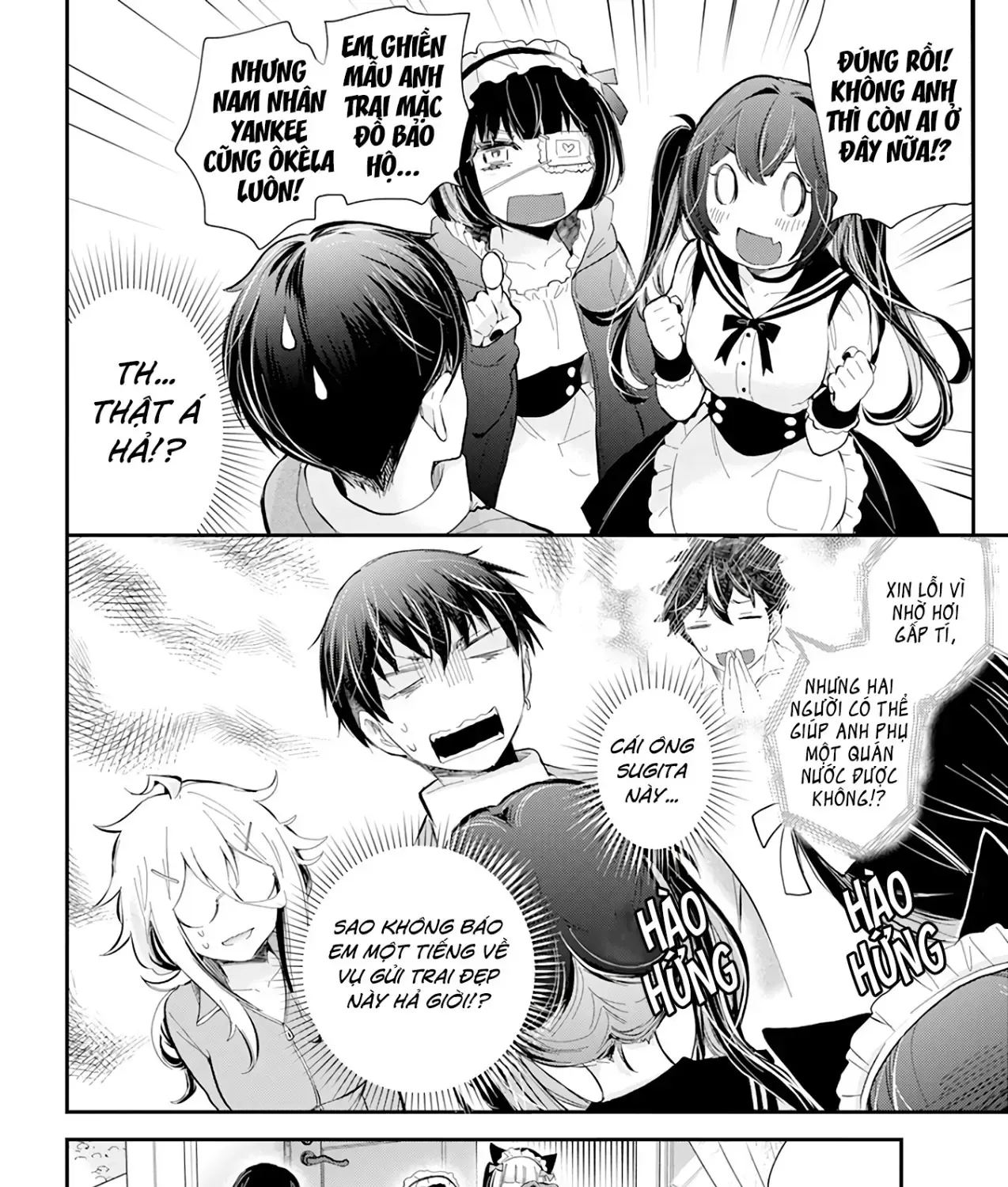 Shingeki No Eroko-San: Hen Na Oneesan Wa Danshi Kousei To Nakayoku Naritai Chap 40 - Next Chap 41