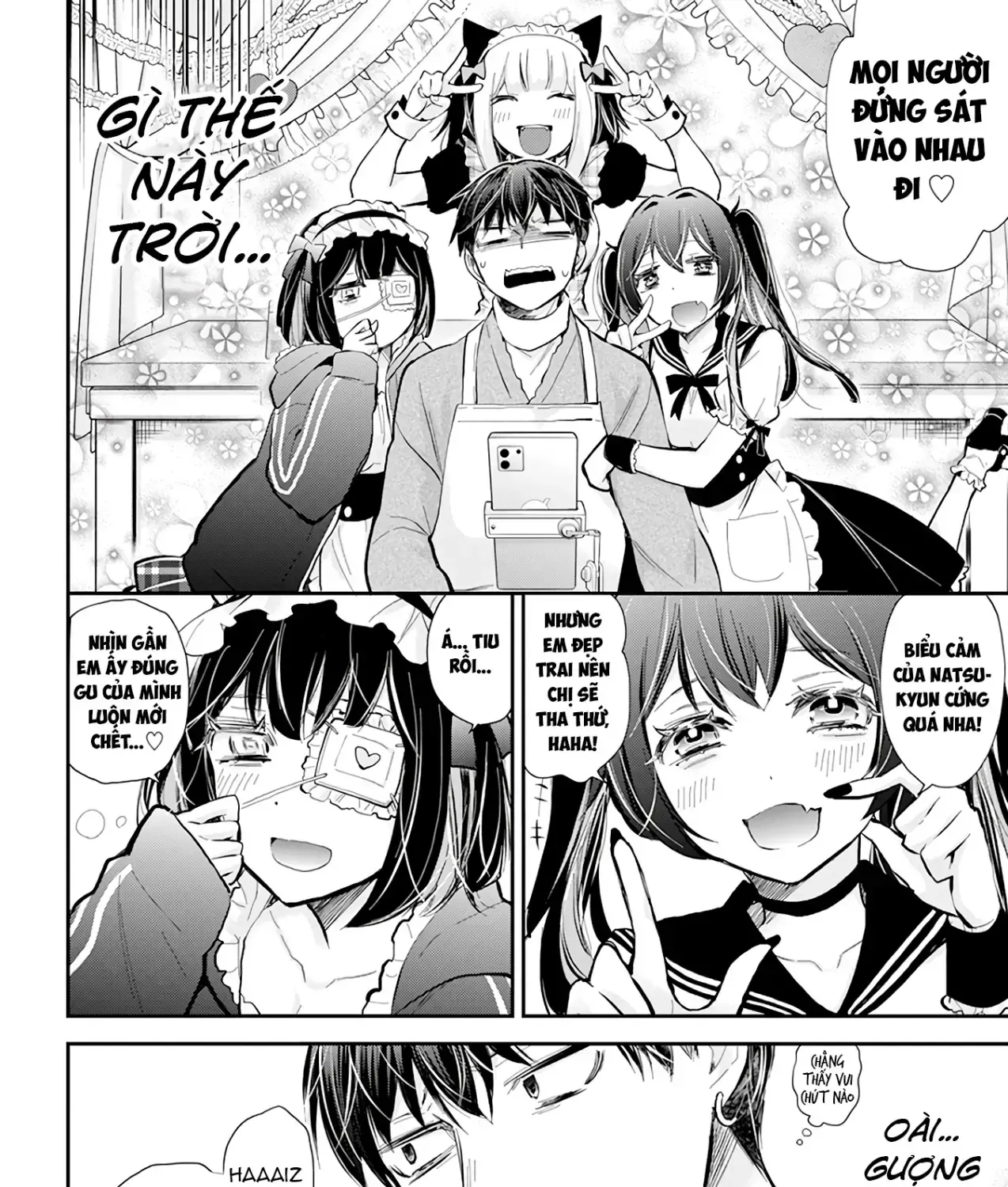 Shingeki No Eroko-San: Hen Na Oneesan Wa Danshi Kousei To Nakayoku Naritai Chap 41 - Next Chap 42