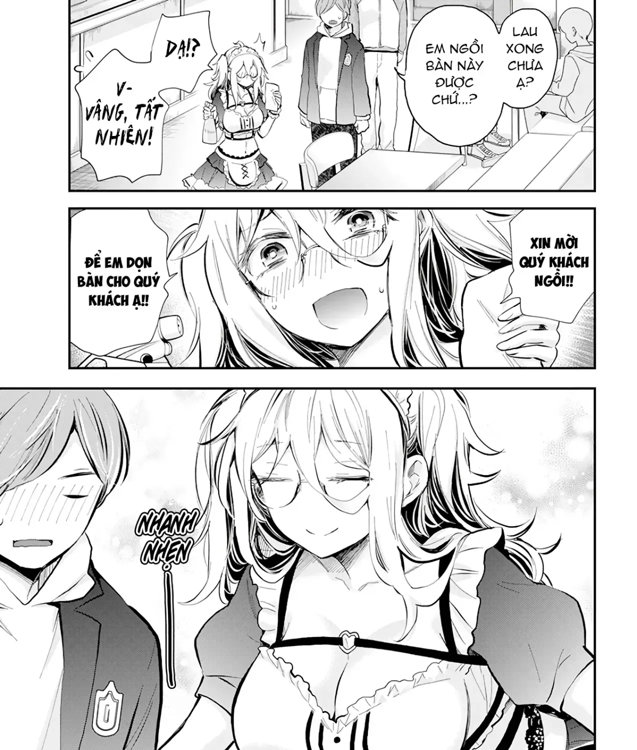 Shingeki No Eroko-San: Hen Na Oneesan Wa Danshi Kousei To Nakayoku Naritai Chap 41 - Next Chap 42