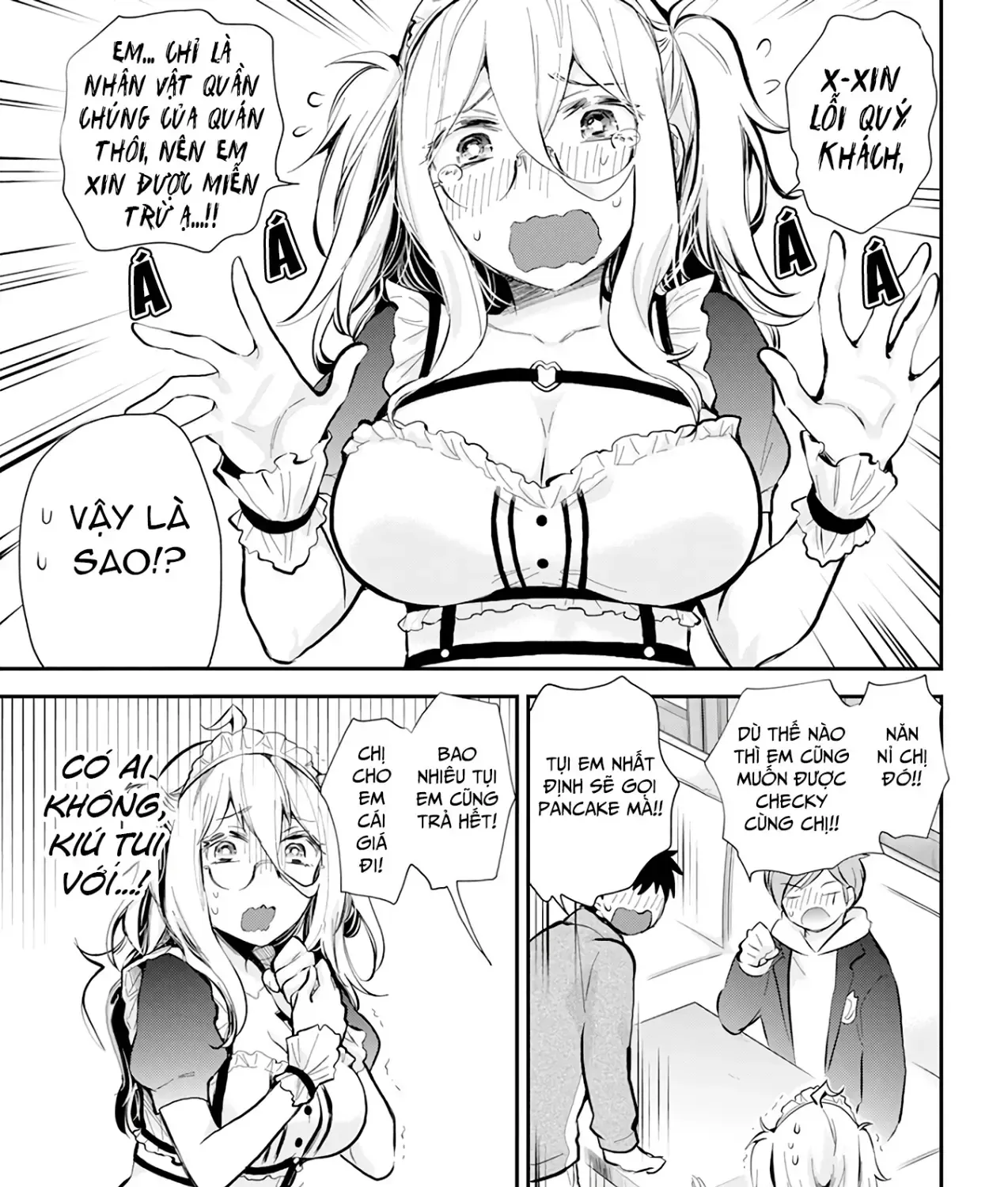 Shingeki No Eroko-San: Hen Na Oneesan Wa Danshi Kousei To Nakayoku Naritai Chap 41 - Next Chap 42