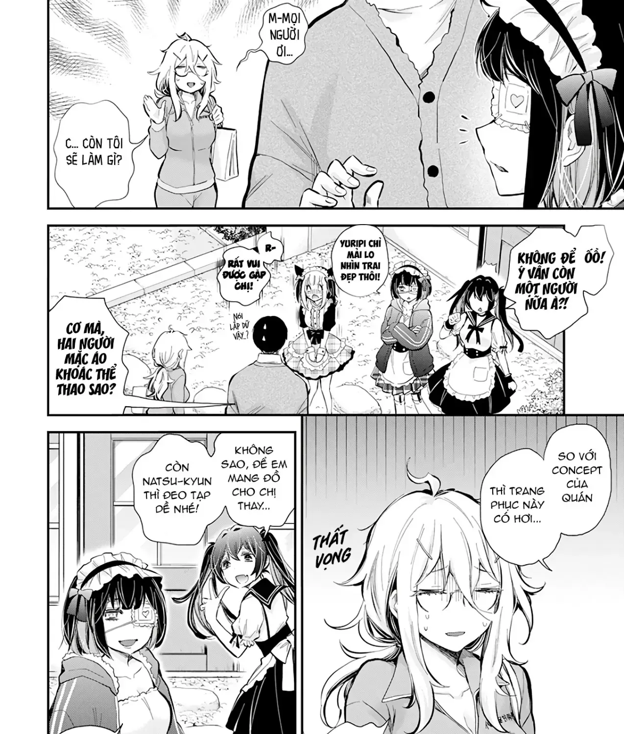 Shingeki No Eroko-San: Hen Na Oneesan Wa Danshi Kousei To Nakayoku Naritai Chap 41 - Next Chap 42