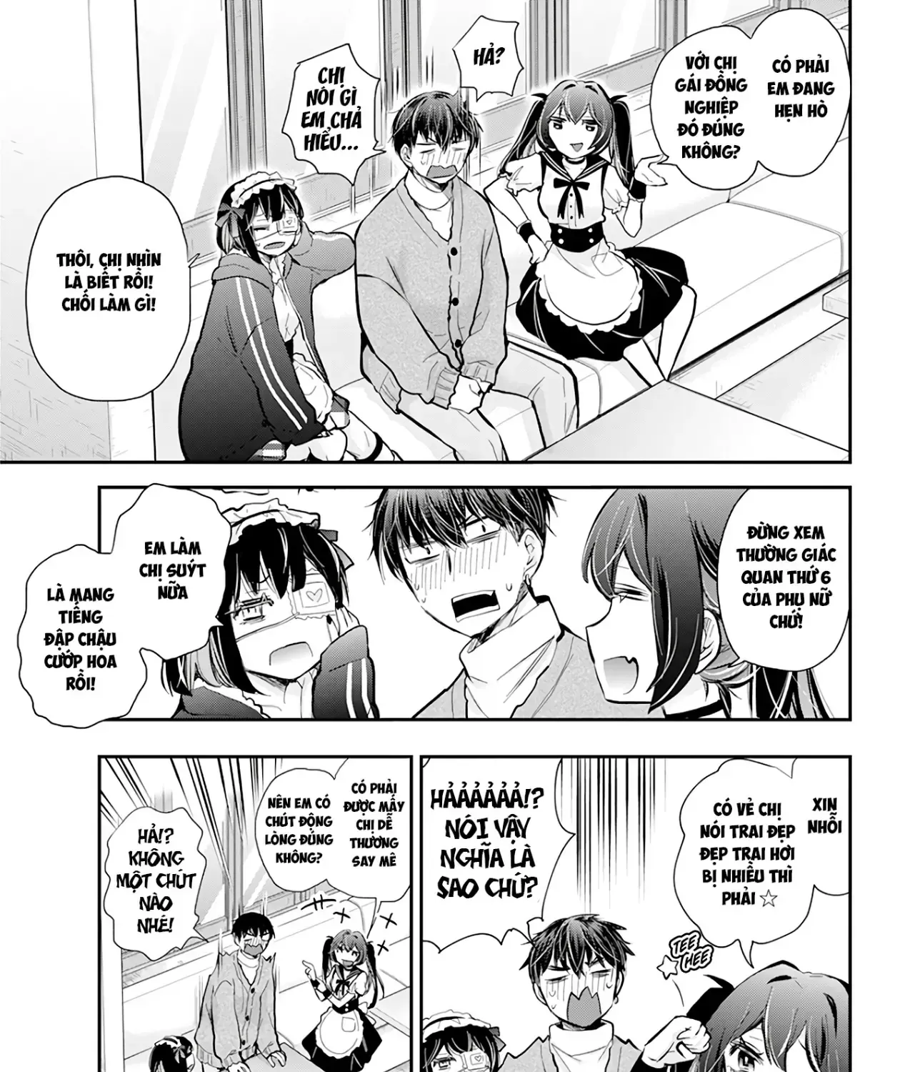 Shingeki No Eroko-San: Hen Na Oneesan Wa Danshi Kousei To Nakayoku Naritai Chap 42 - Next Chap 43