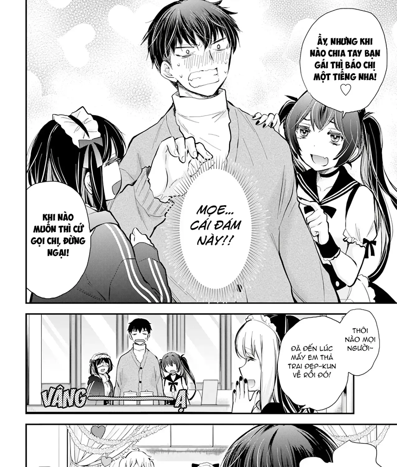 Shingeki No Eroko-San: Hen Na Oneesan Wa Danshi Kousei To Nakayoku Naritai Chap 42 - Next Chap 43