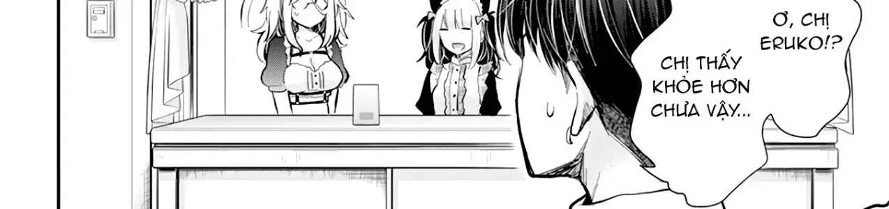 Shingeki No Eroko-San: Hen Na Oneesan Wa Danshi Kousei To Nakayoku Naritai Chap 42 - Next Chap 43