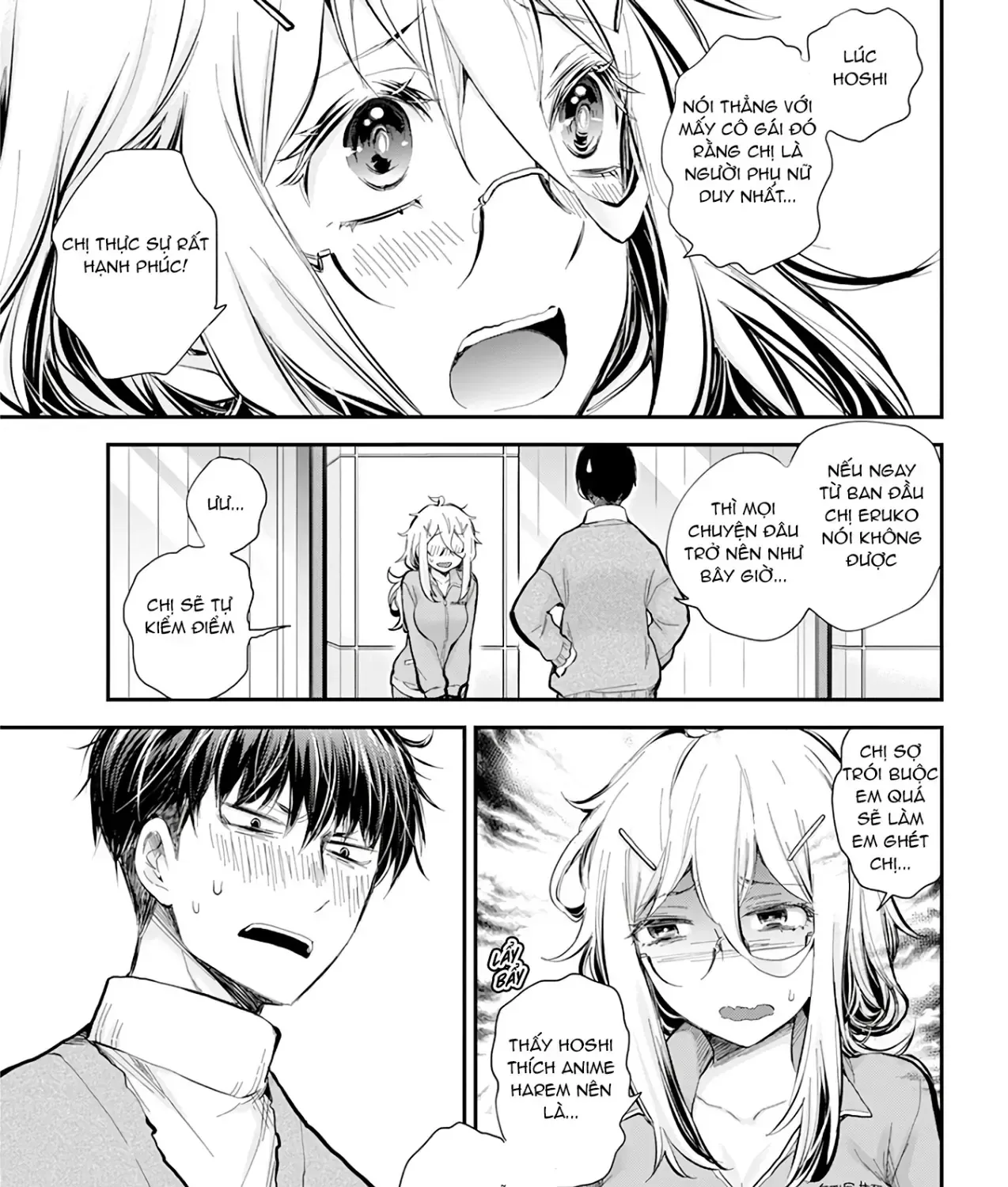 Shingeki No Eroko-San: Hen Na Oneesan Wa Danshi Kousei To Nakayoku Naritai Chap 42 - Next Chap 43